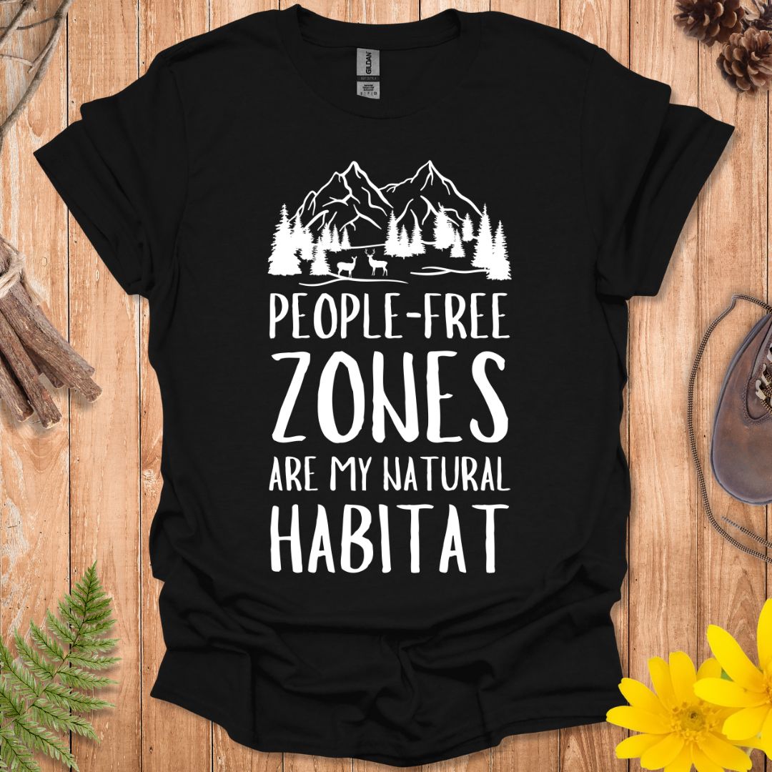 People-Free Zones T-Shirt