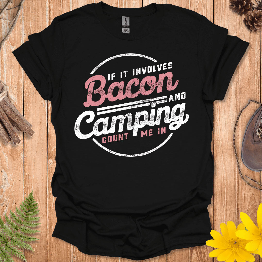 Bacon And Camping T-Shirt