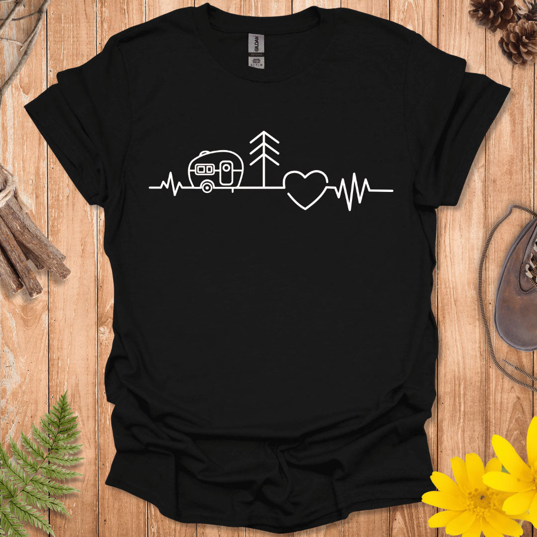 Camper Heartbeat T-Shirt