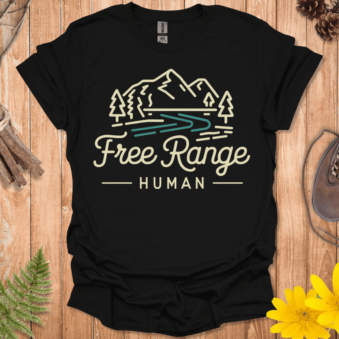 Free Range Human T-Shirt