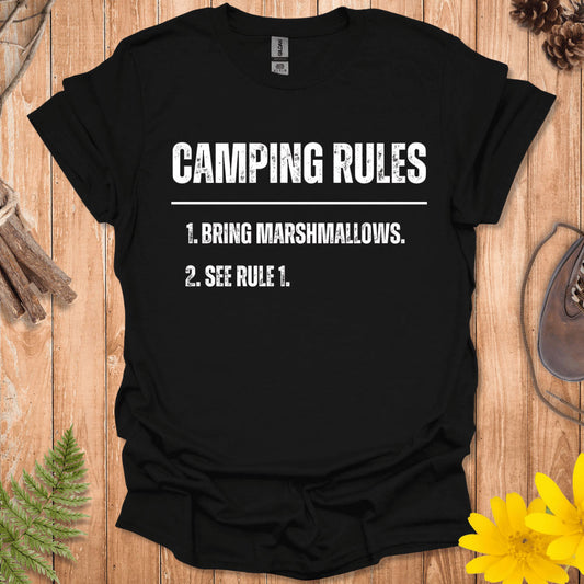 Camping Rules T-Shirt