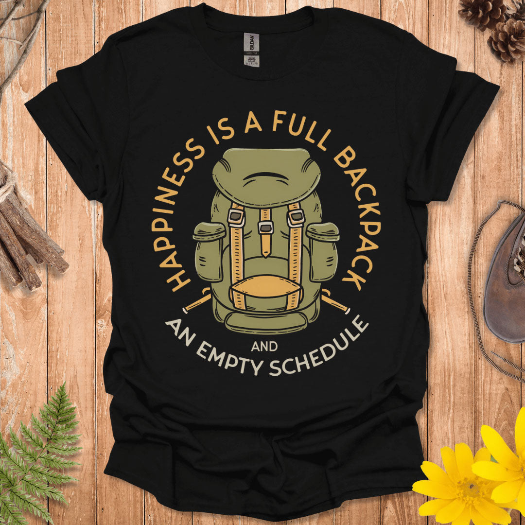 Happiness Is A Full Backpack T-Shirt