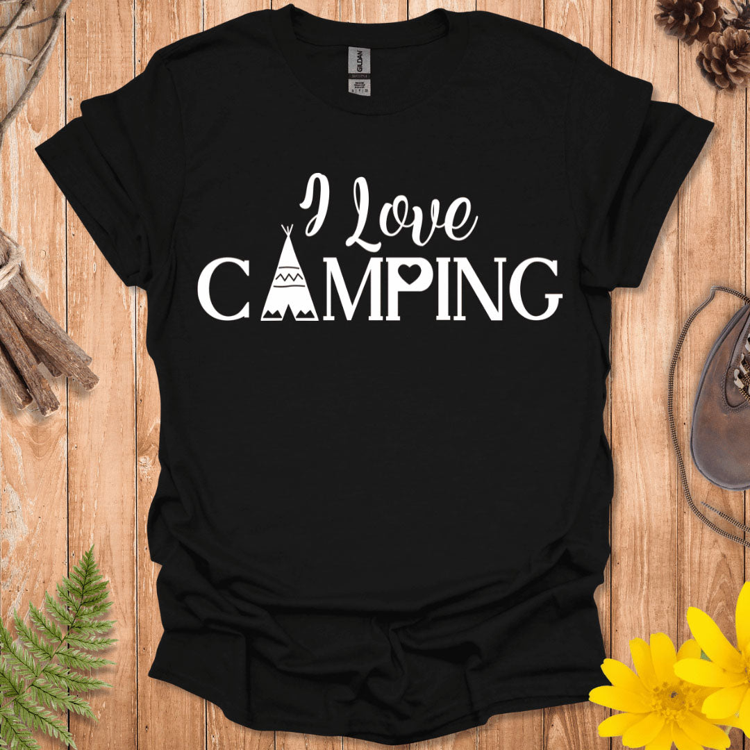 I Love Camping T-Shirt