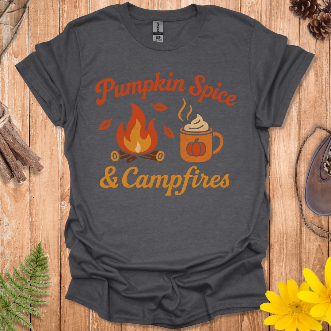 Pumpkin Spice And Campfires T-Shirt