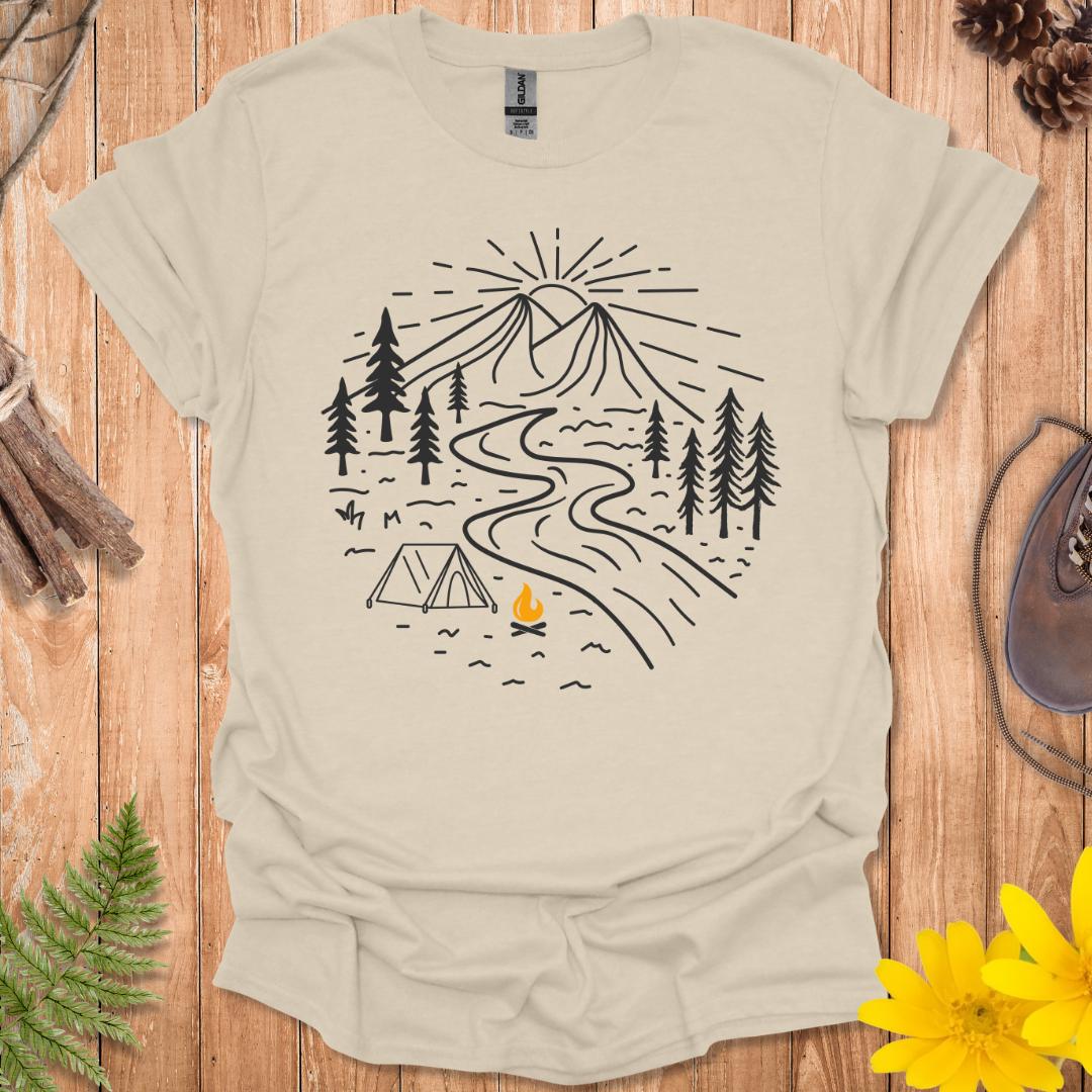Camping In Nature T-Shirt