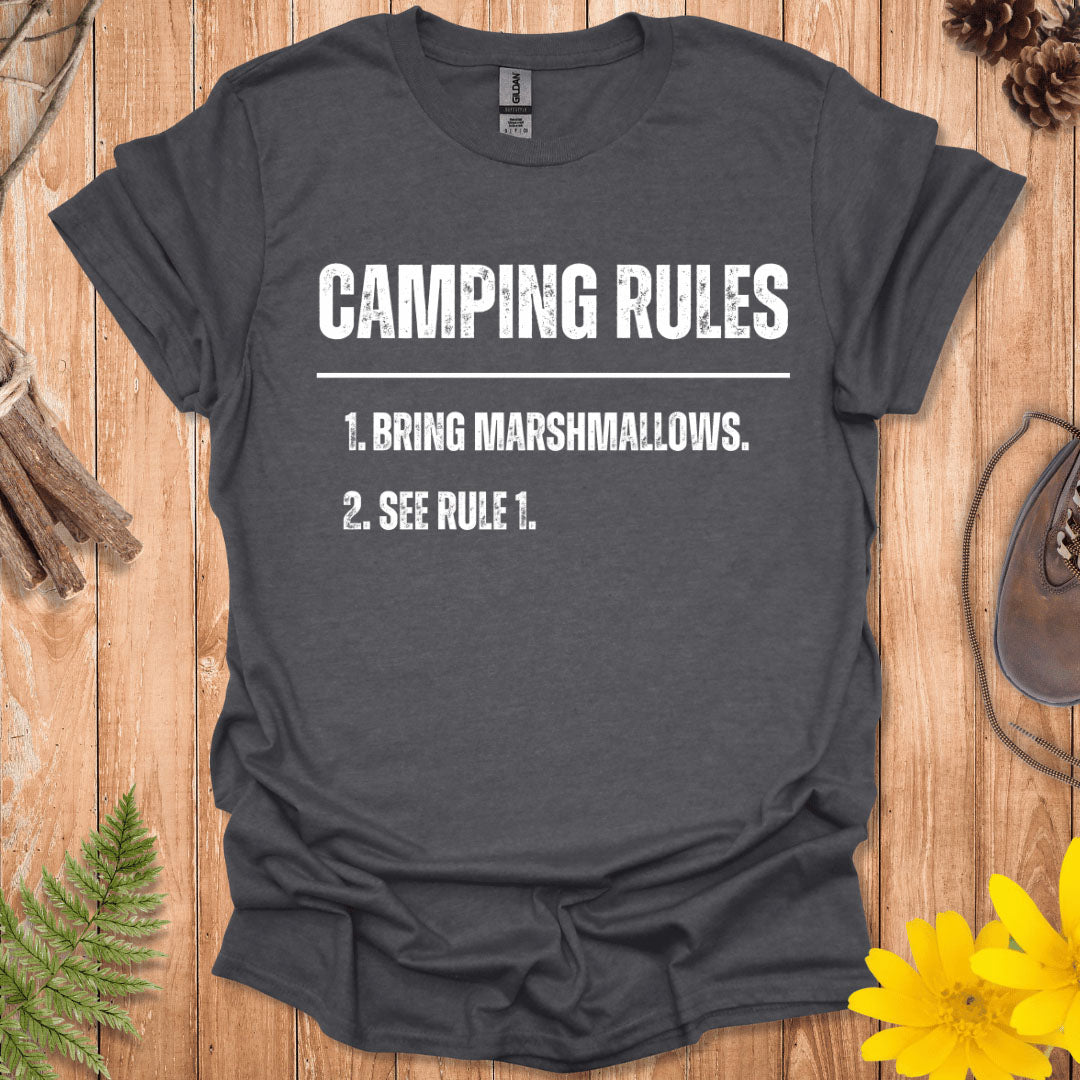 Camping Rules T-Shirt