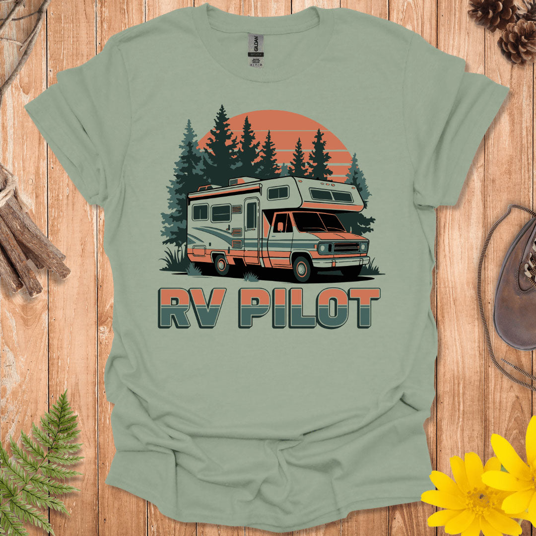 RV Pilot Retro T-Shirt