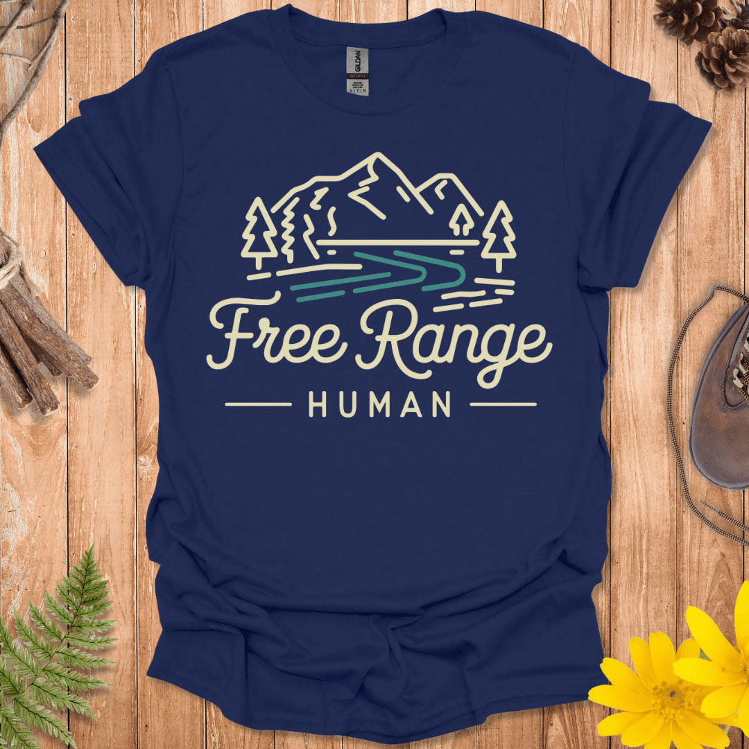 Free Range Human T-Shirt