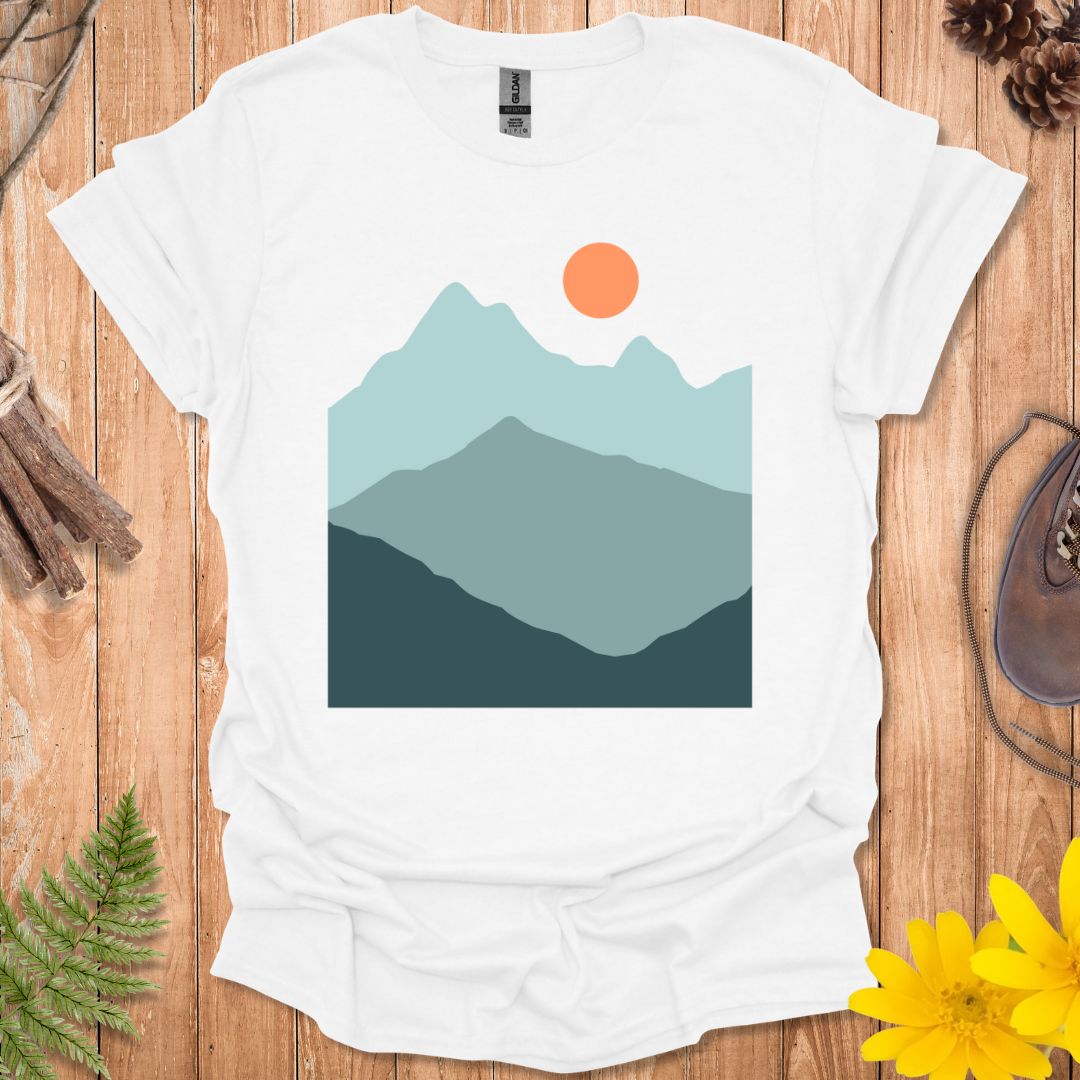 Minimal Mountain Range T-Shirt