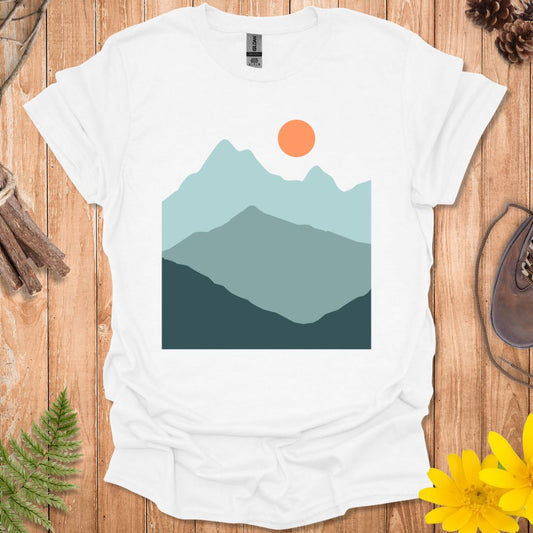 Minimal Mountain Range T-Shirt