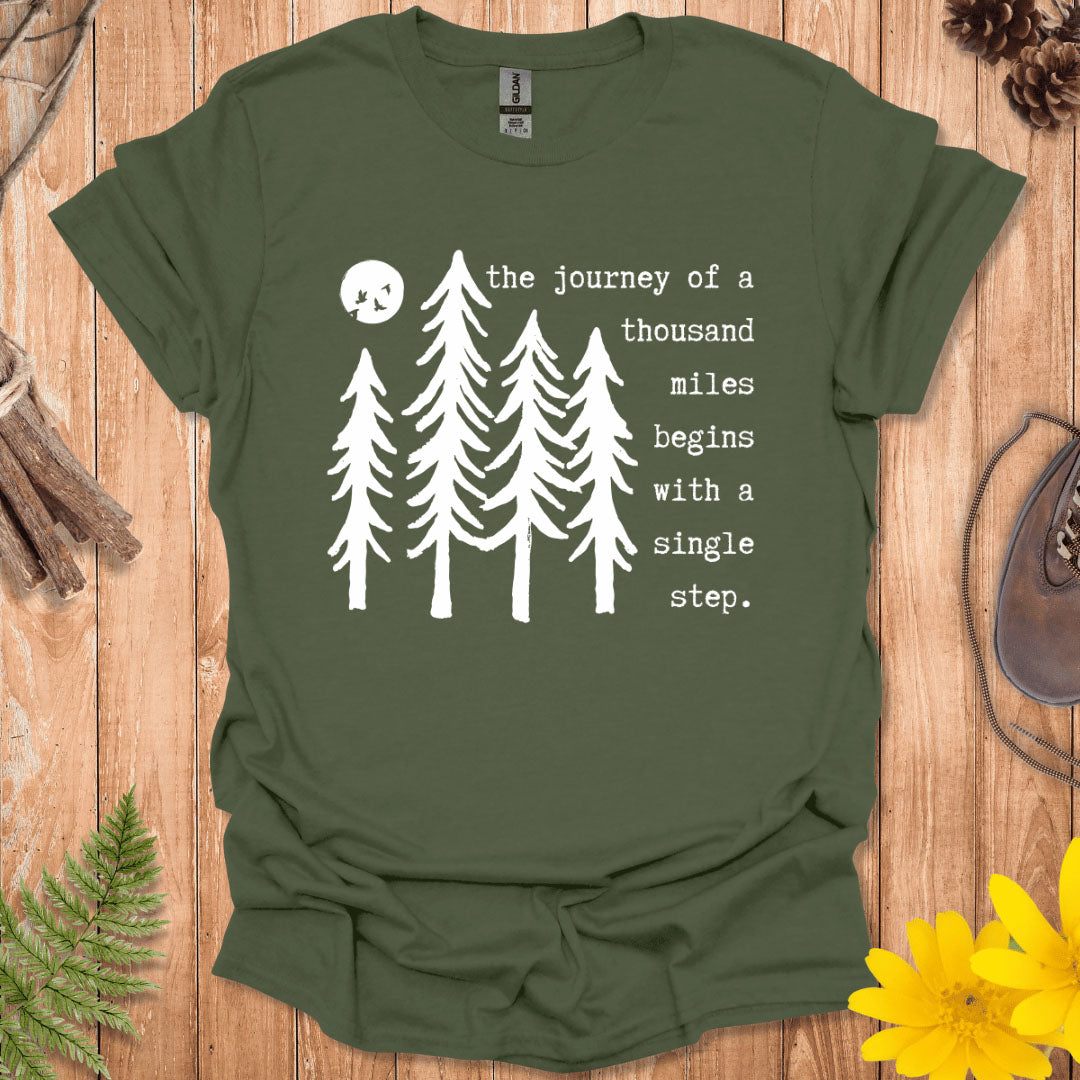 The Journey Quote T-Shirt
