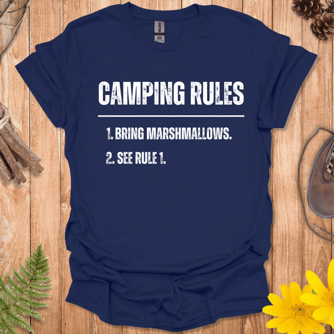 Camping Rules T-Shirt