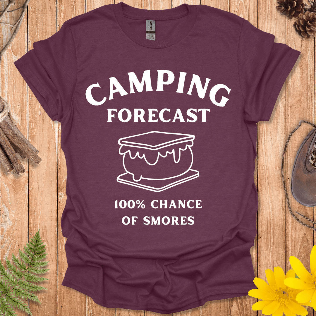 Camping Forecast T-Shirt