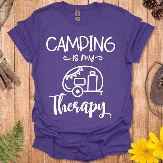 Camping Is My Therapy T-Shirt