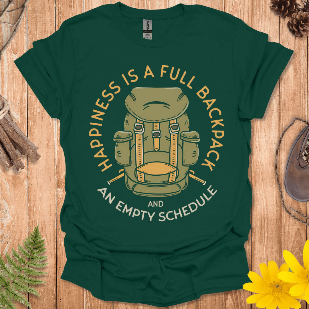 Happiness Is A Full Backpack T-Shirt