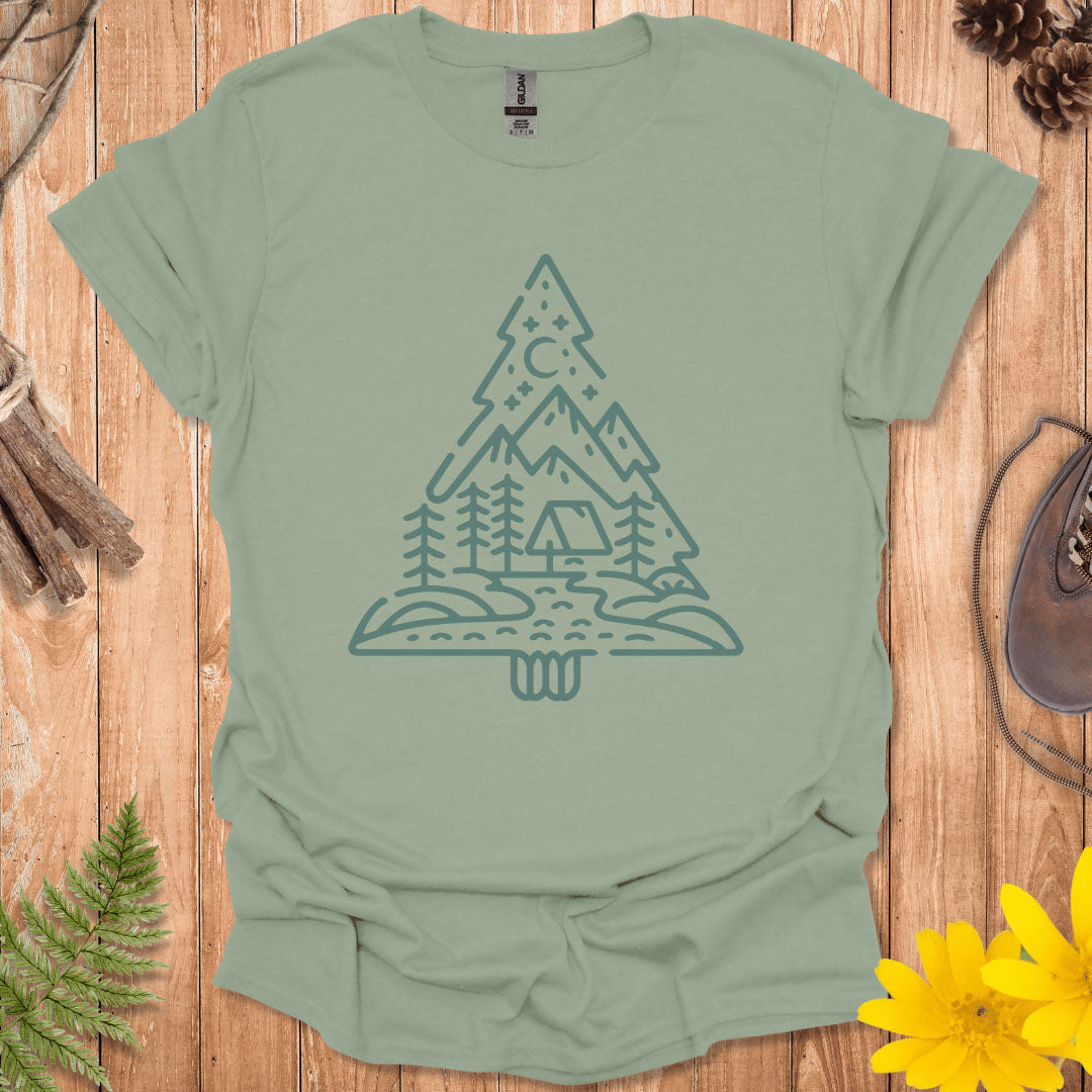 Camping Tree T-Shirt
