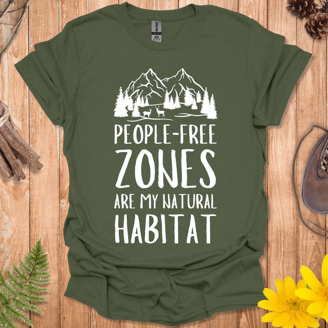 People-Free Zones T-Shirt