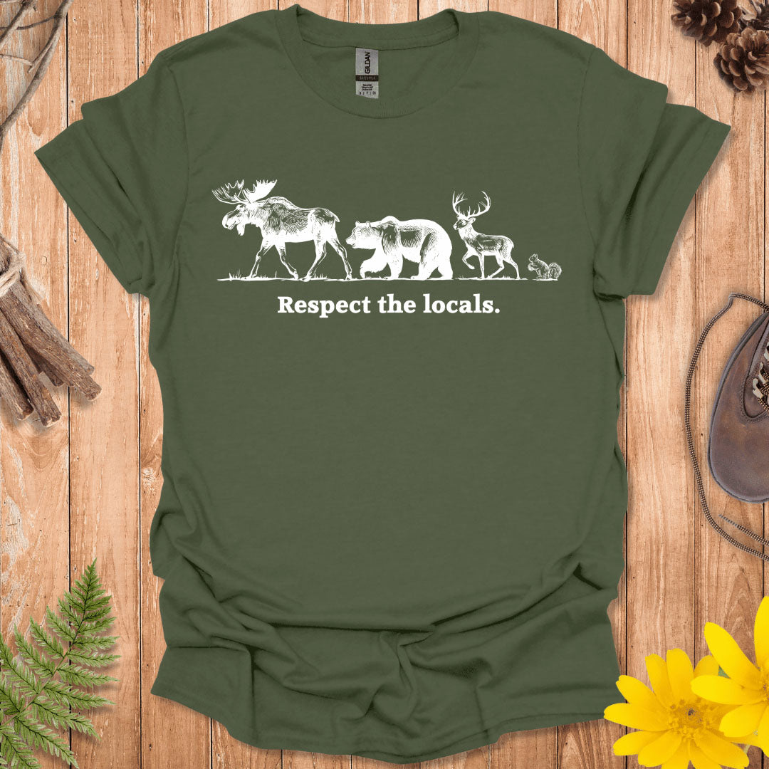 Respect The Locals T-Shirt