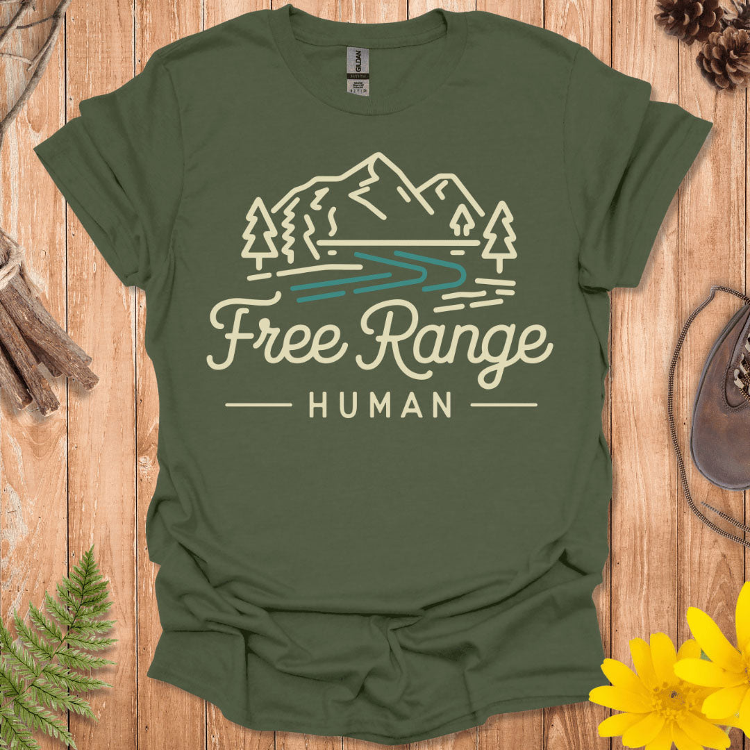 Free Range Human T-Shirt