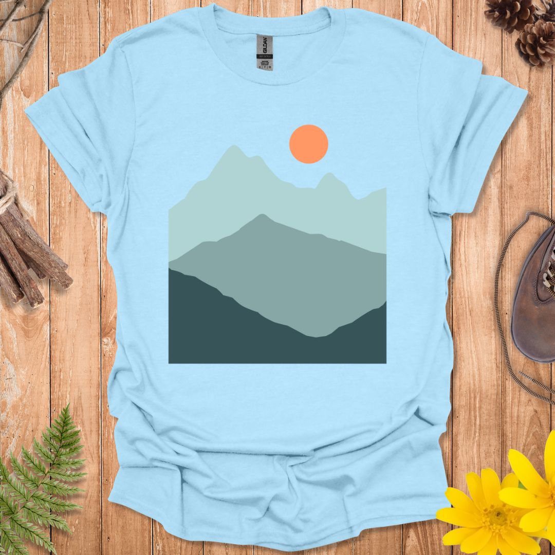 Minimal Mountain Range T-Shirt