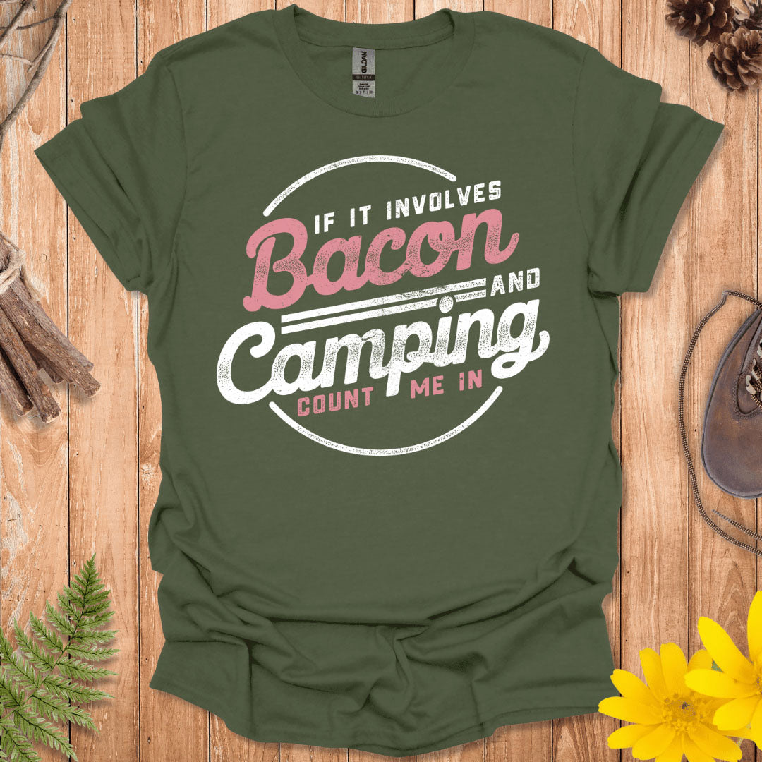 Bacon And Camping T-Shirt