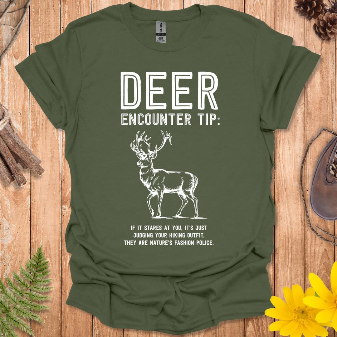 Deer Encounter Tip T-Shirt