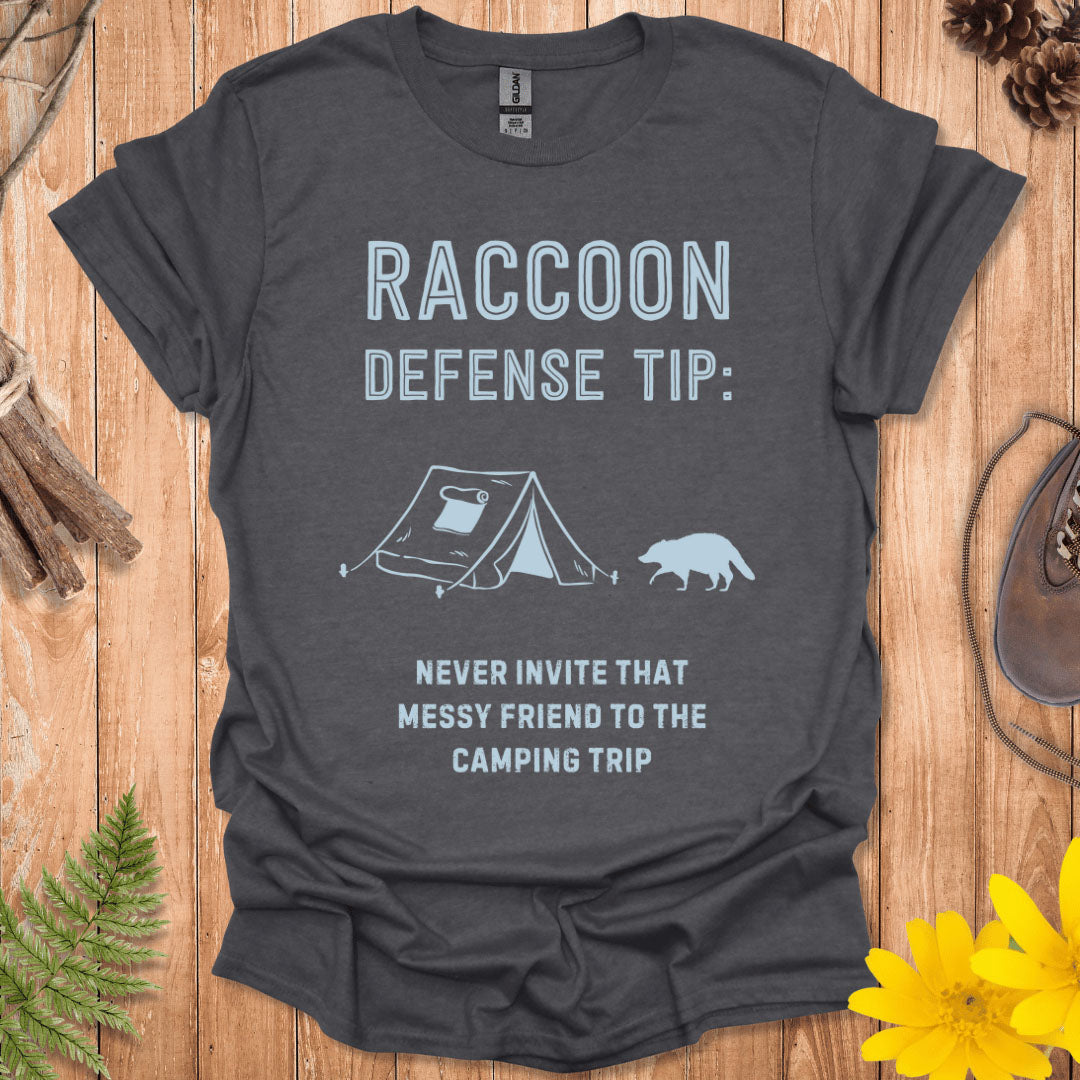 Raccoon Defense Tip T-Shirt