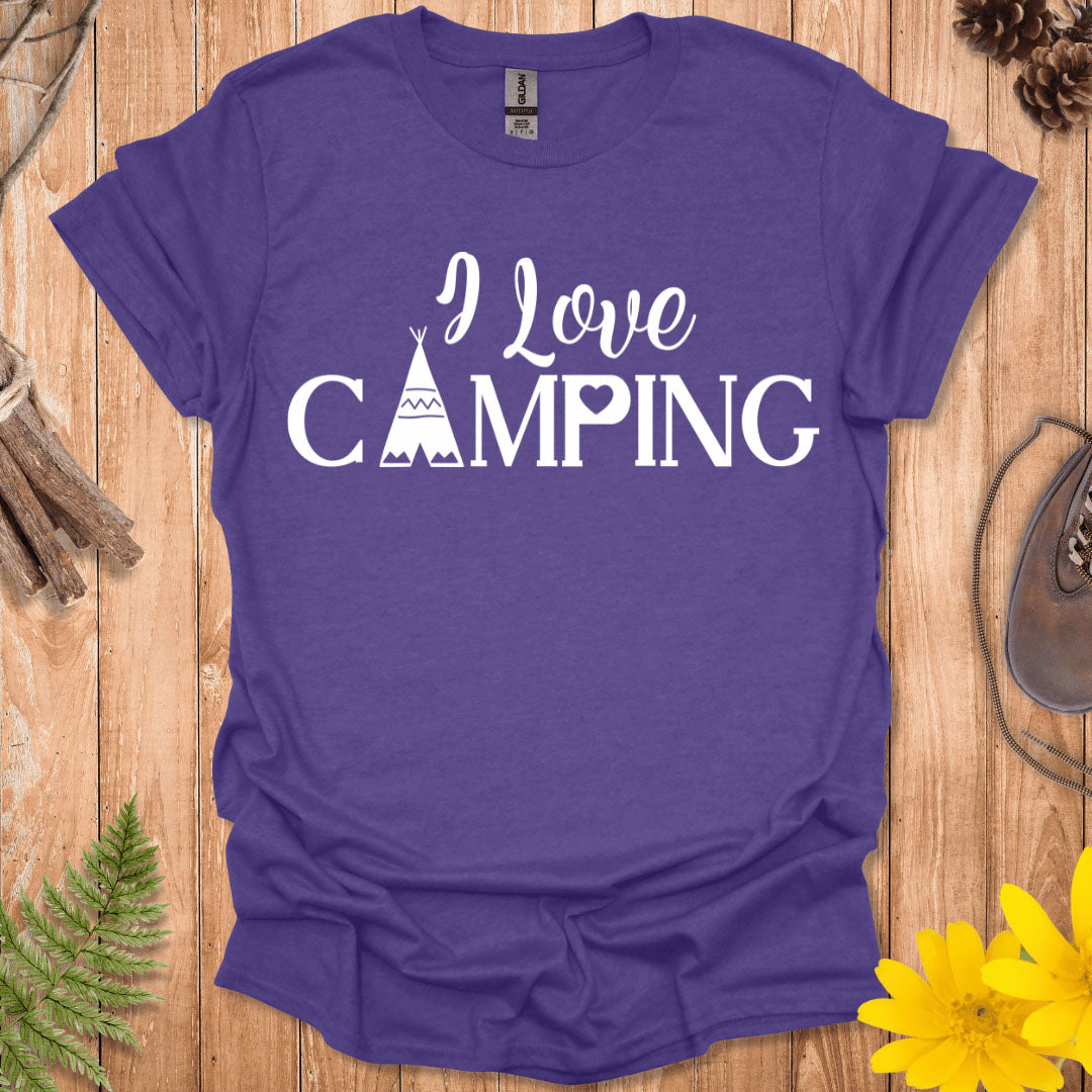 I Love Camping T-Shirt