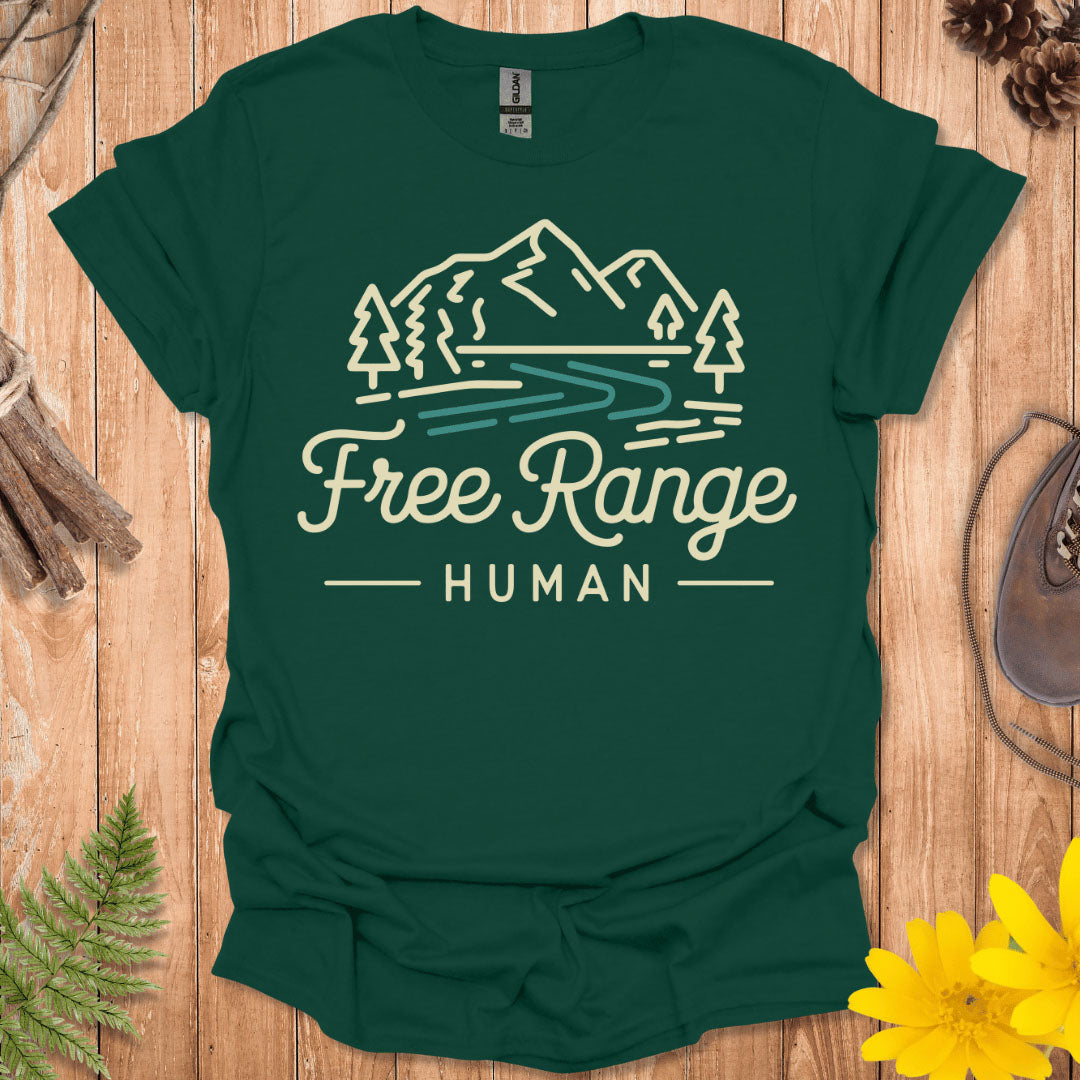 Free Range Human T-Shirt