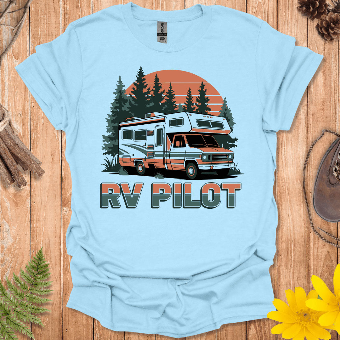 RV Pilot Retro T-Shirt