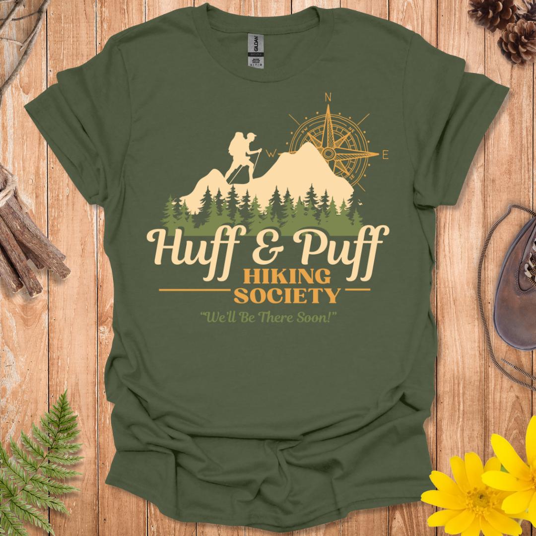 Huff And Puff Hiking Society T-Shirt