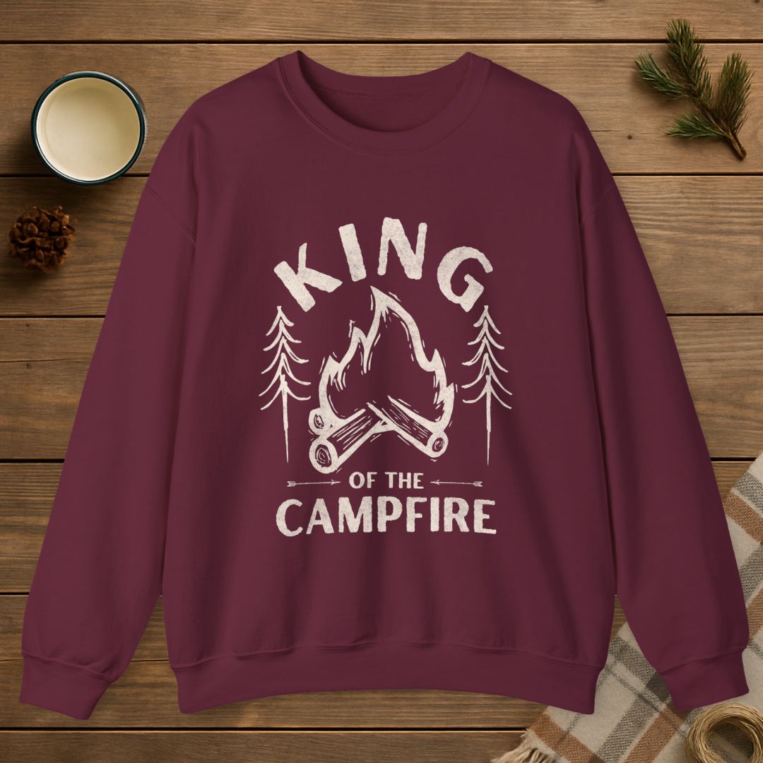 King of the Campfire Sweatshirt