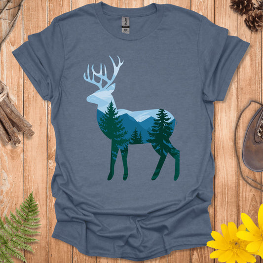 Deer In Nature T-Shirt