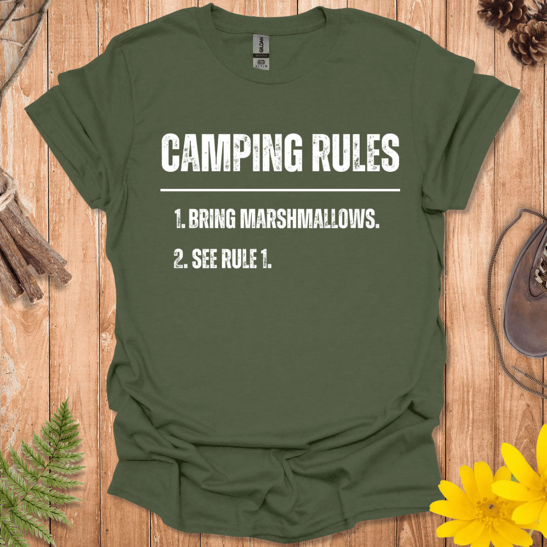 Camping Rules T-Shirt