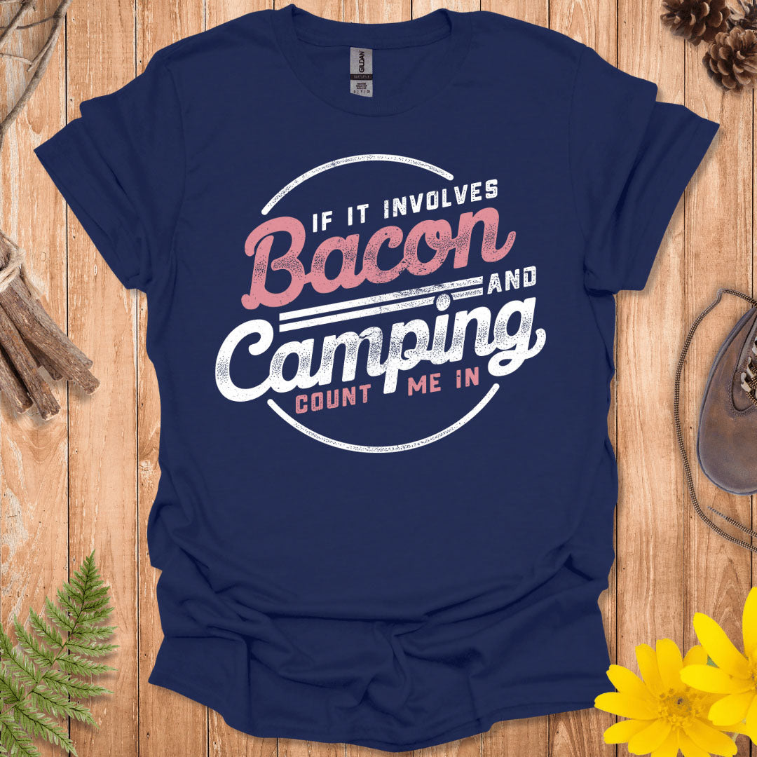 Bacon And Camping T-Shirt
