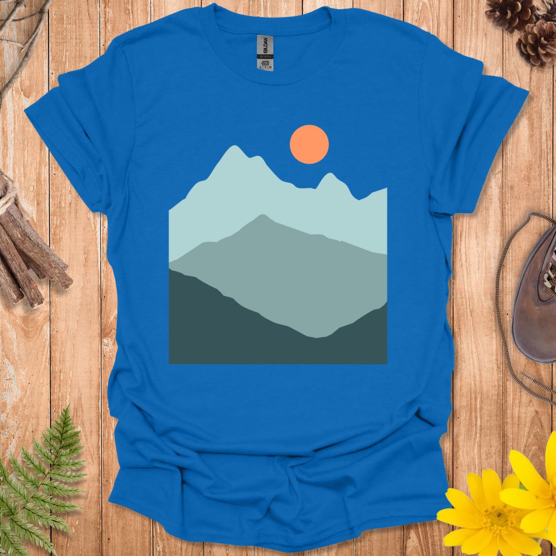 Minimal Mountain Range T-Shirt