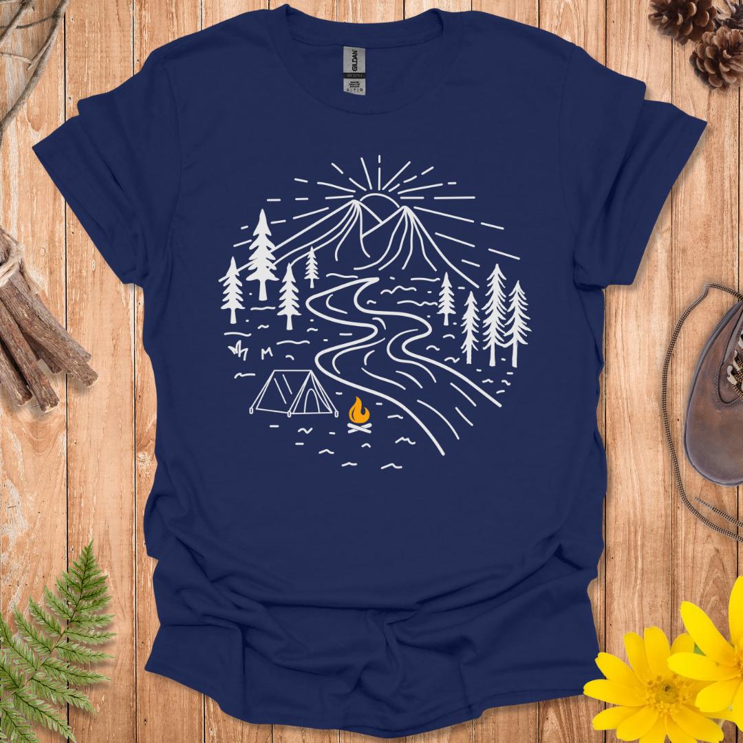 Camping In Nature T-Shirt