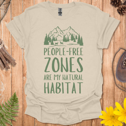People-Free Zones T-Shirt