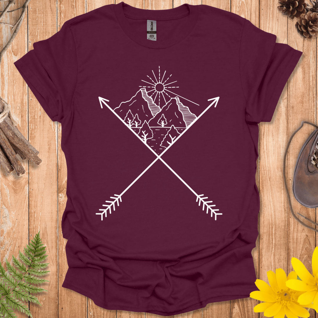 Arrows And Mountains T-Shirt