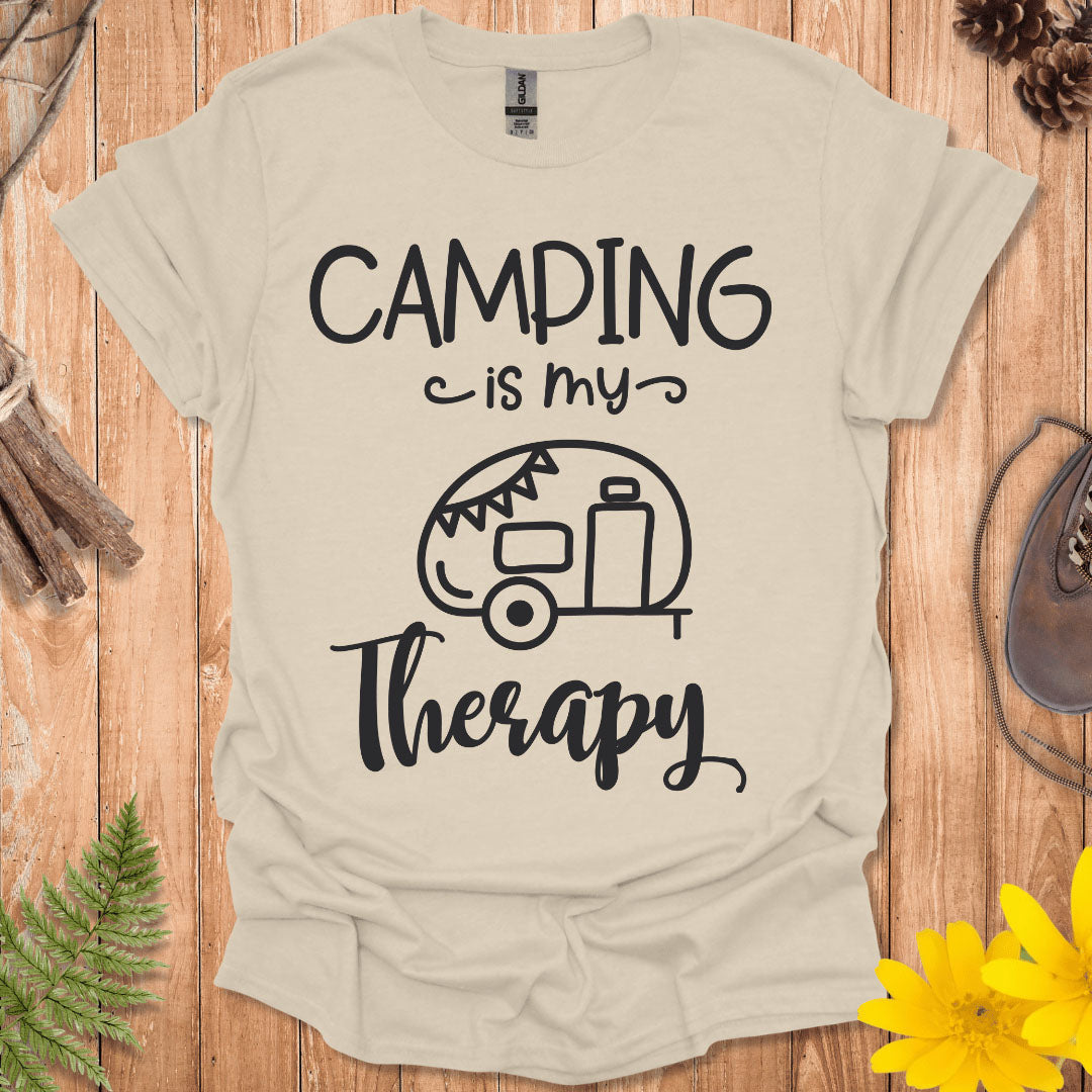 Camping Is My Therapy T-Shirt
