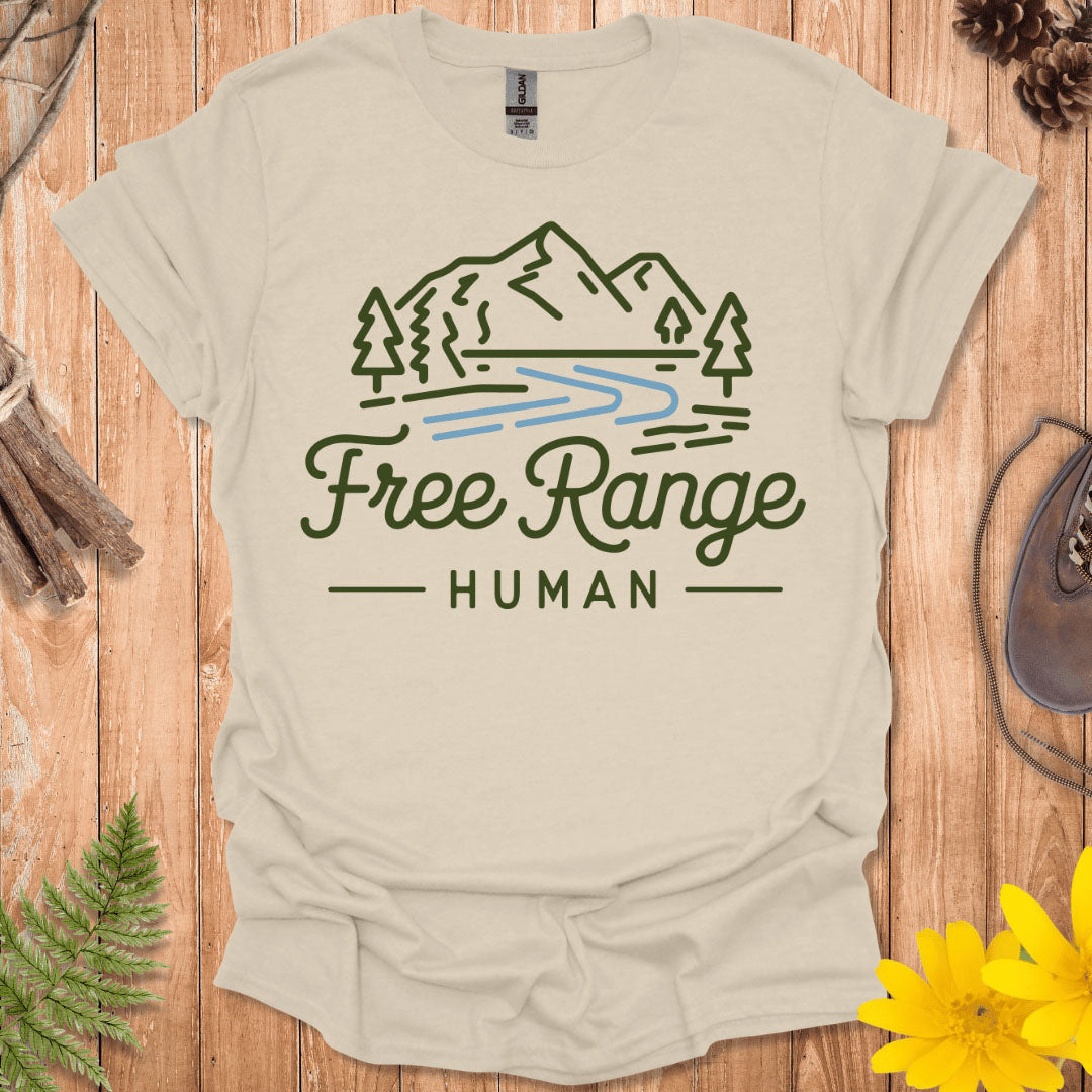 Free Range Human T-Shirt