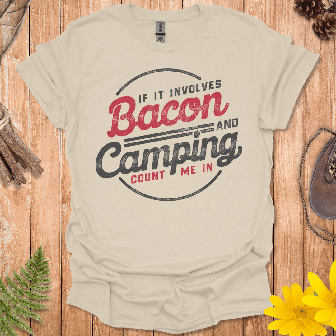 Bacon And Camping T-Shirt