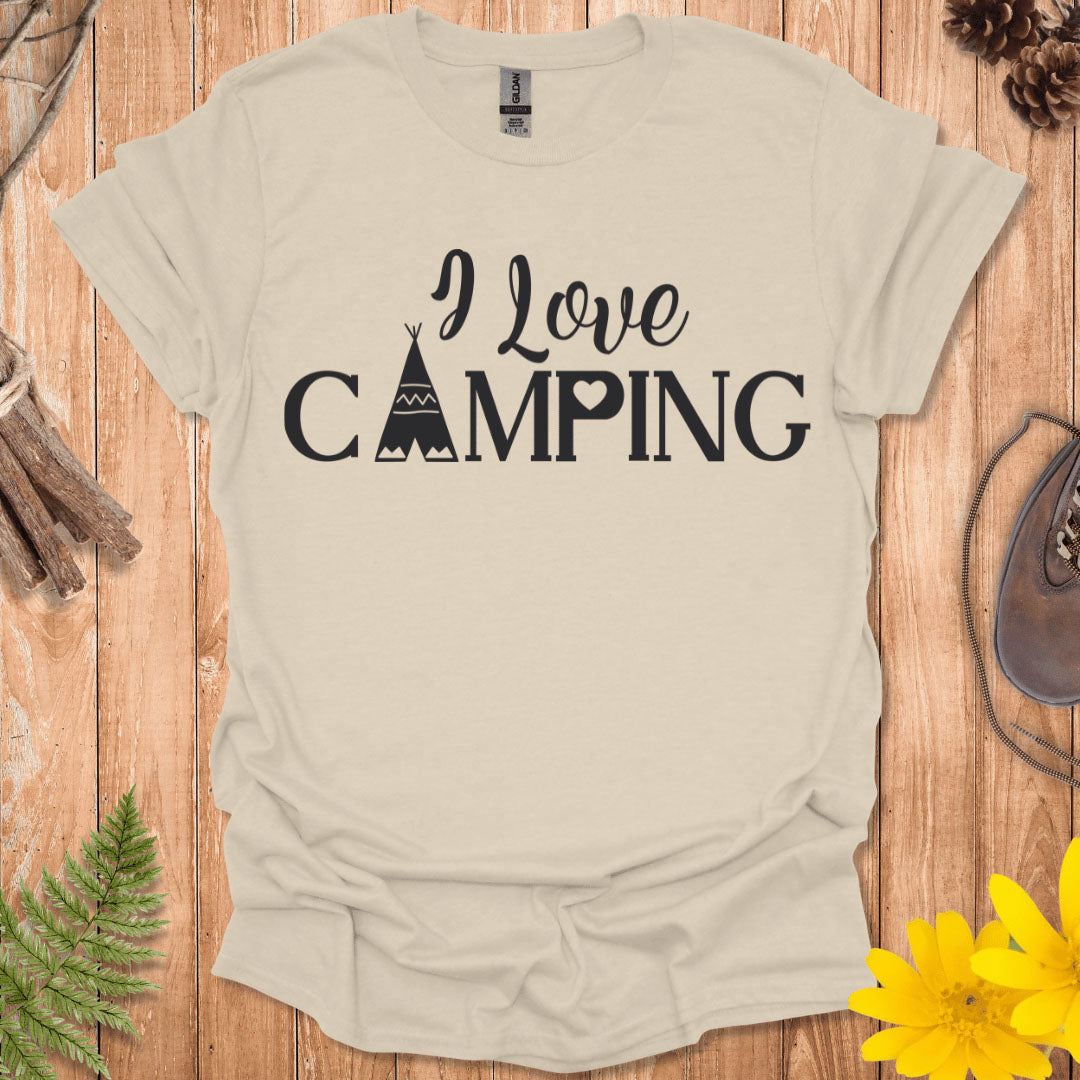 I Love Camping T-Shirt