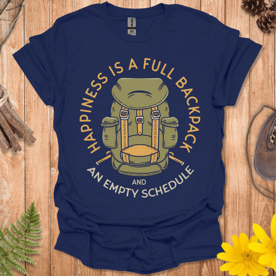 Happiness Is A Full Backpack T-Shirt