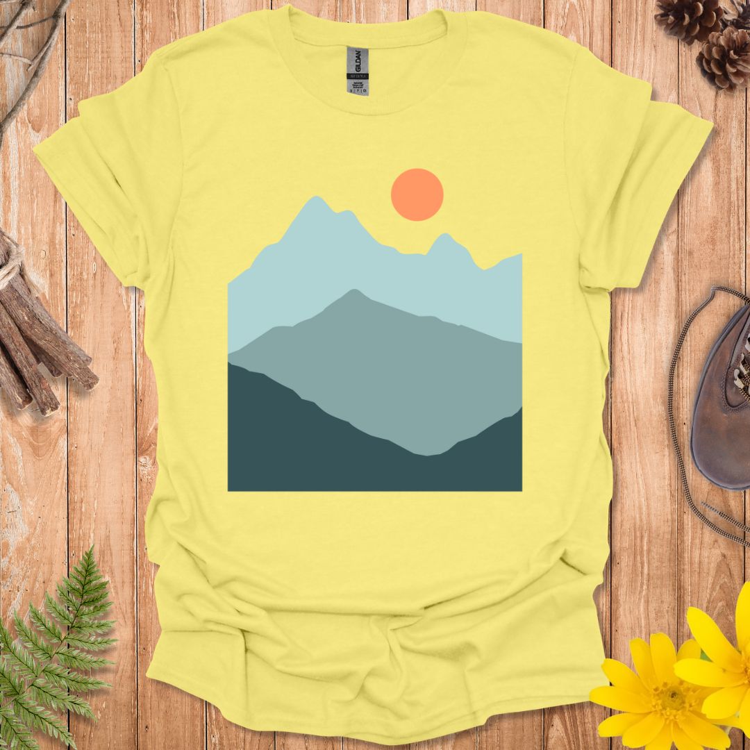 Minimal Mountain Range T-Shirt