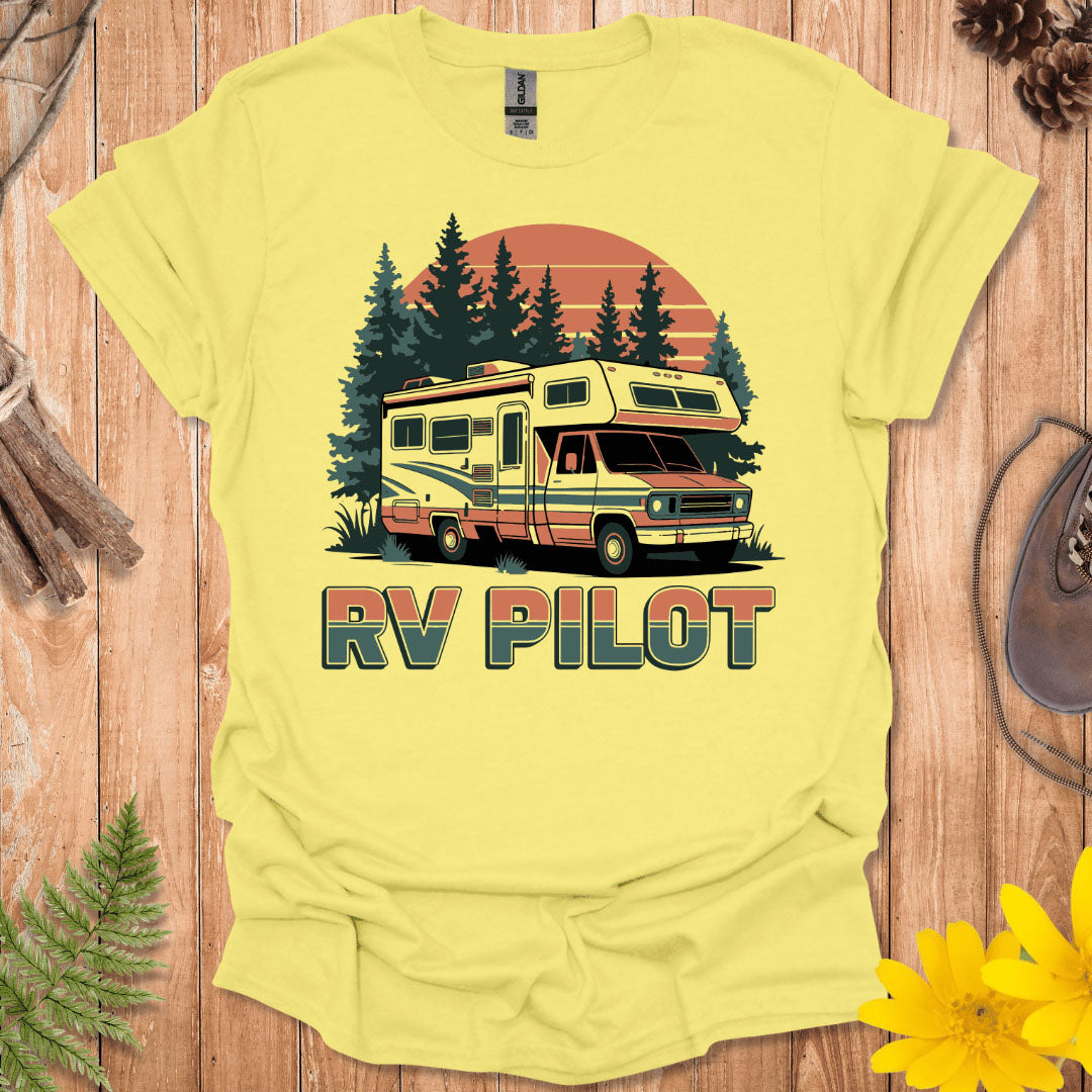 RV Pilot Retro T-Shirt