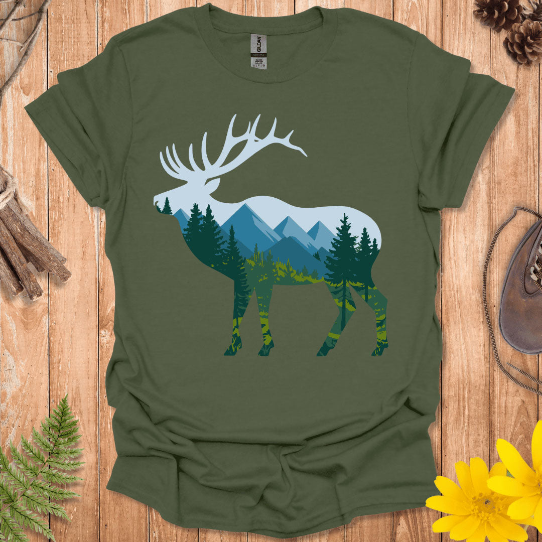 Elk In Nature T-Shirt