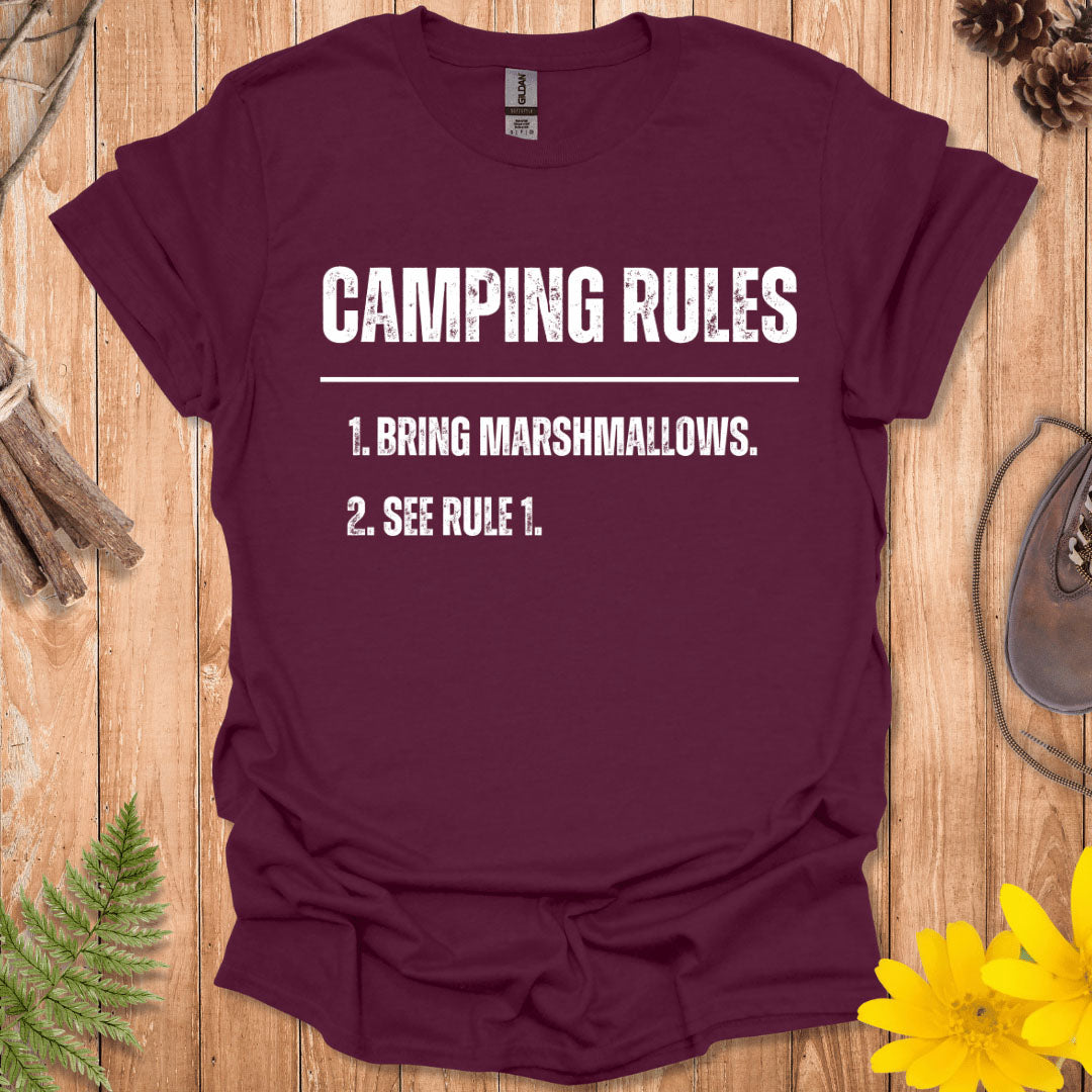 Camping Rules T-Shirt