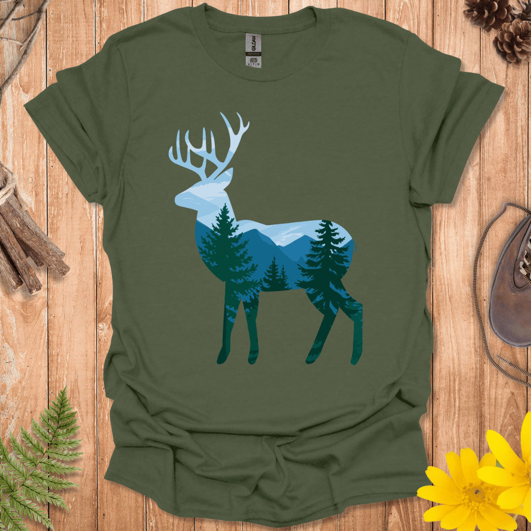 Deer In Nature T-Shirt
