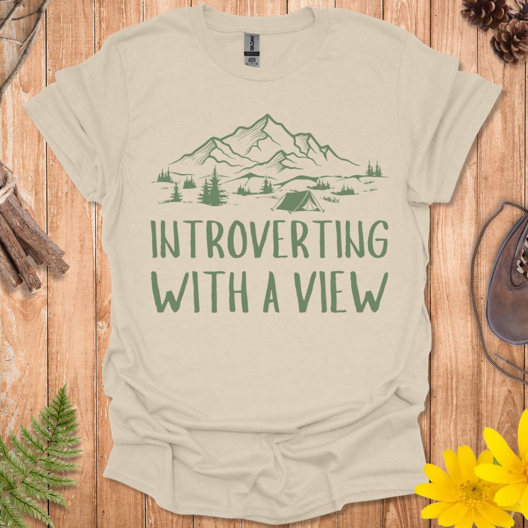 Introverting With A View T-Shirt